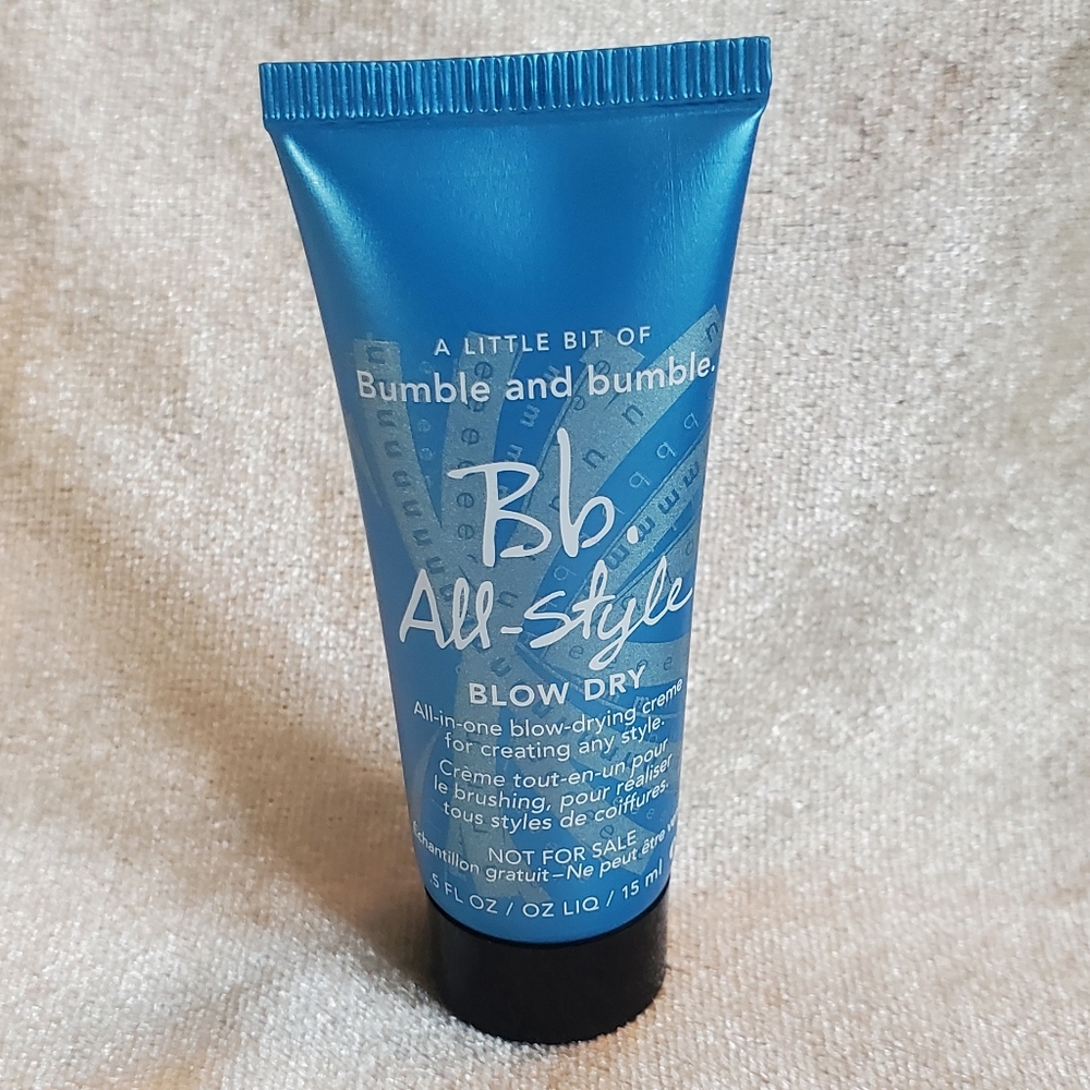 5 / $25 Bumble & Bumble Bb All Style Blow Dry Cream .5 fl oz 15 mL mini